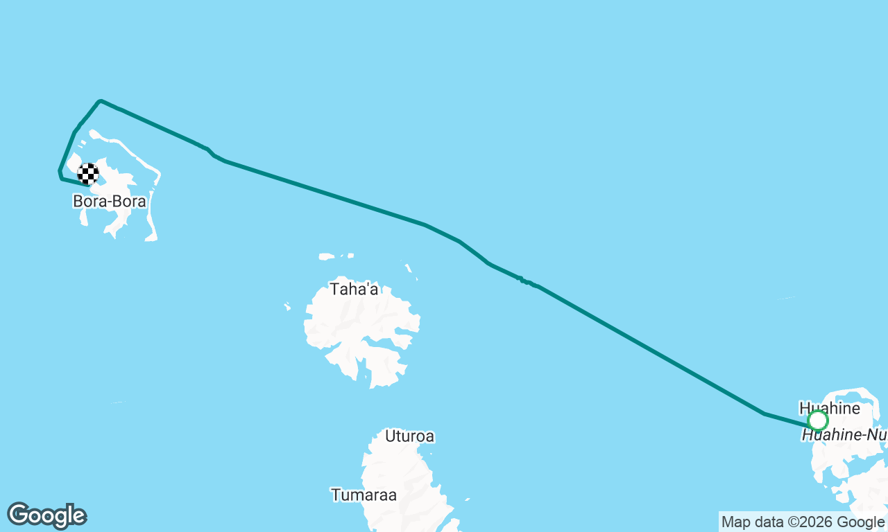 Huahine to Bora Bora