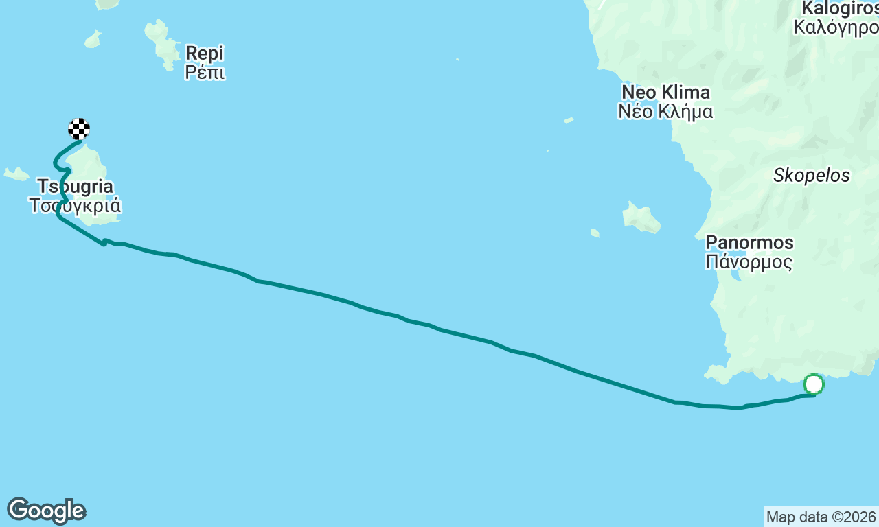 Voyage map
