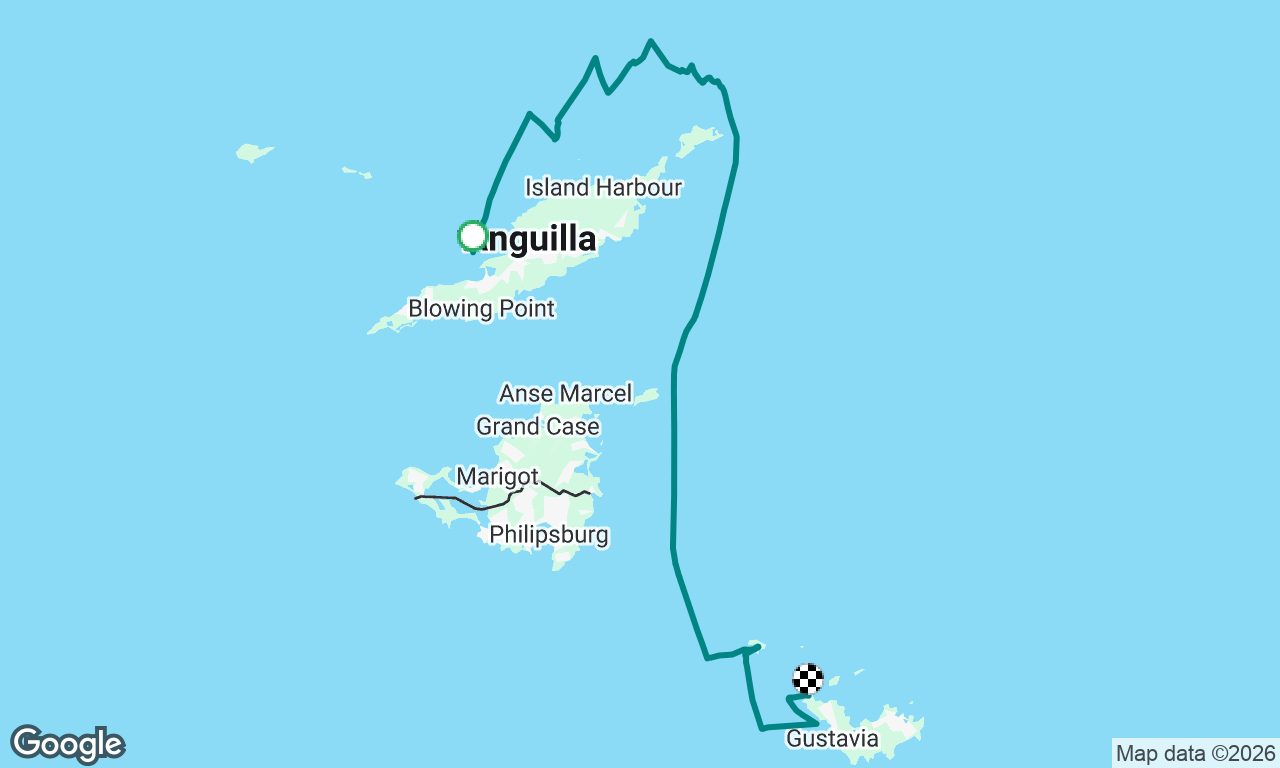 Voyage map