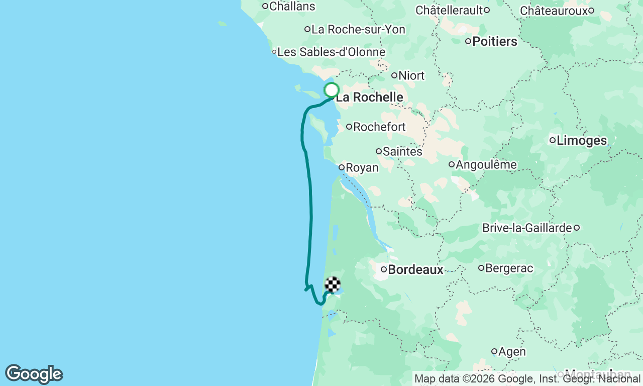 Voyage map