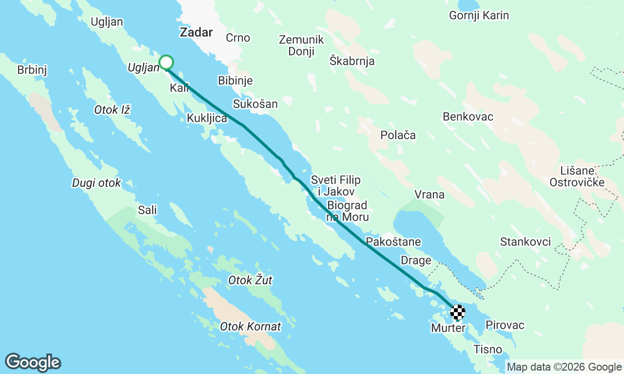 Voyage map
