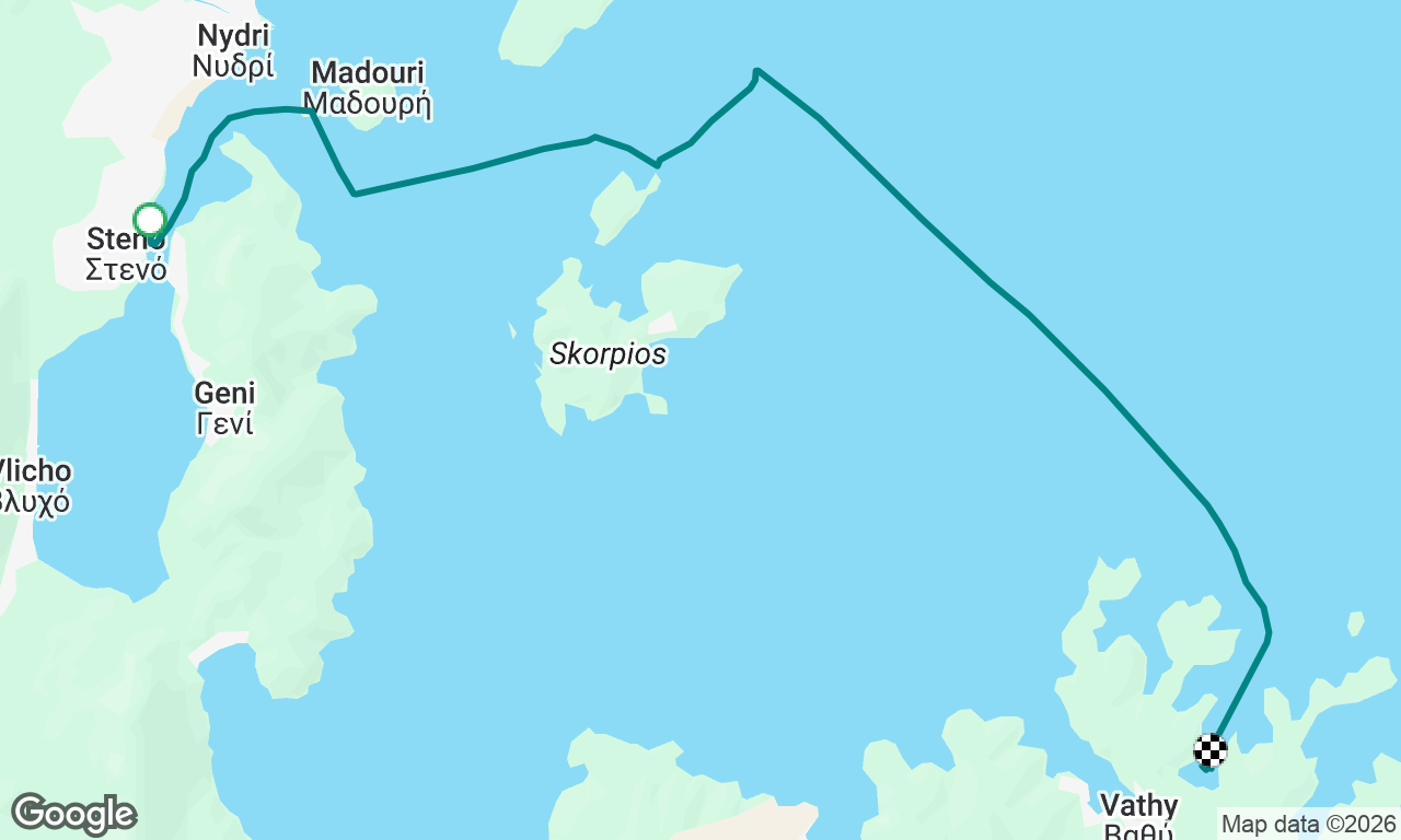 Nidríon to Meganisi