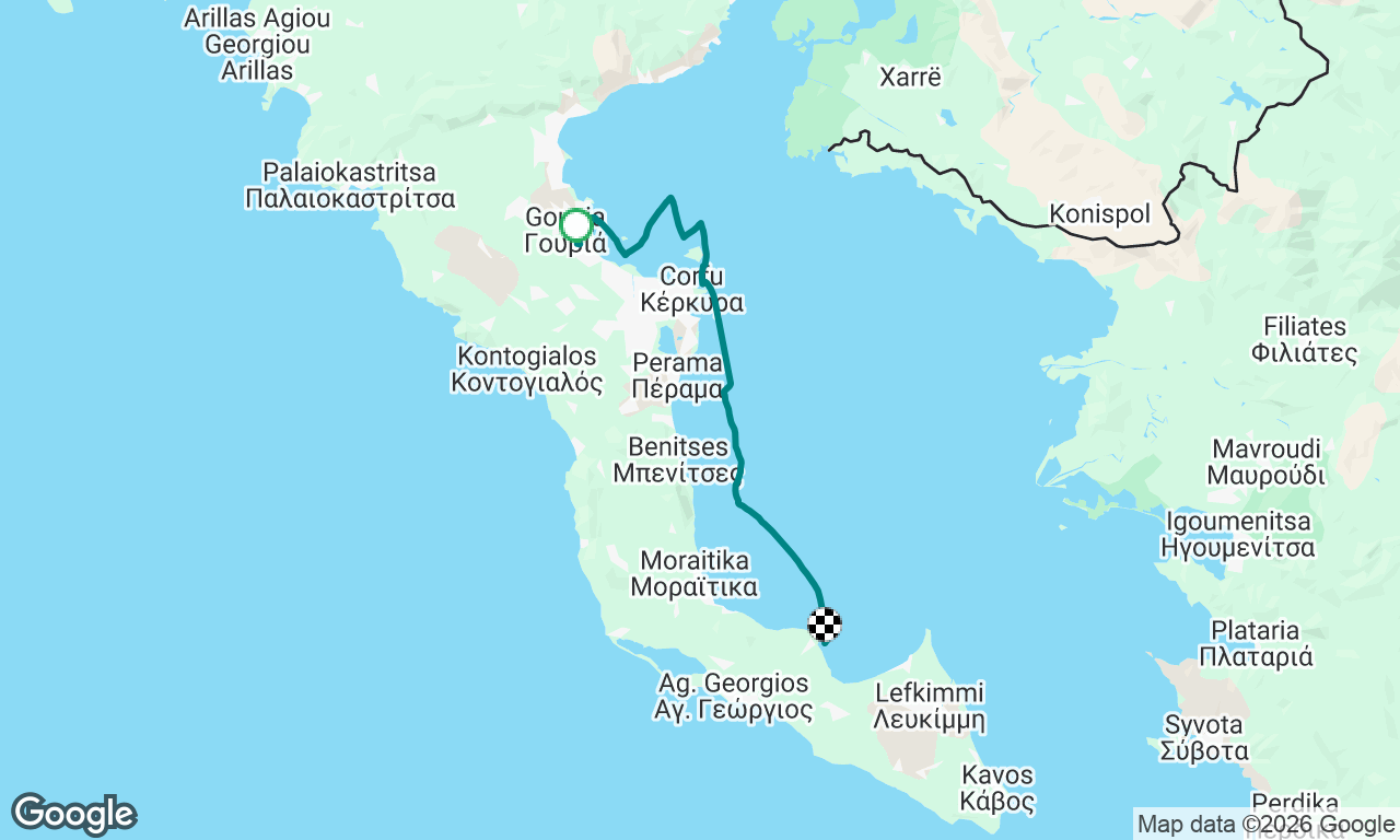Voyage map