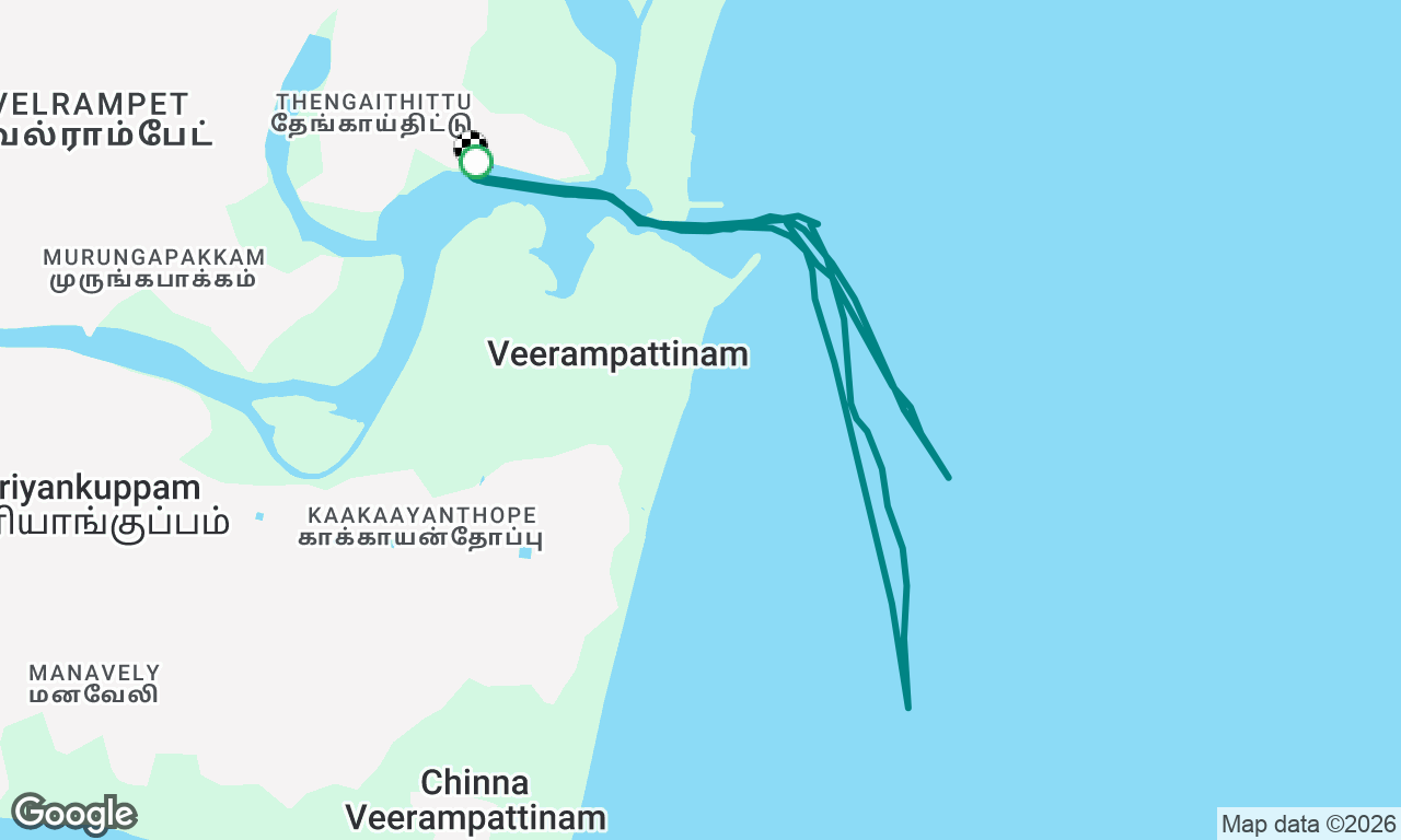 Voyage map