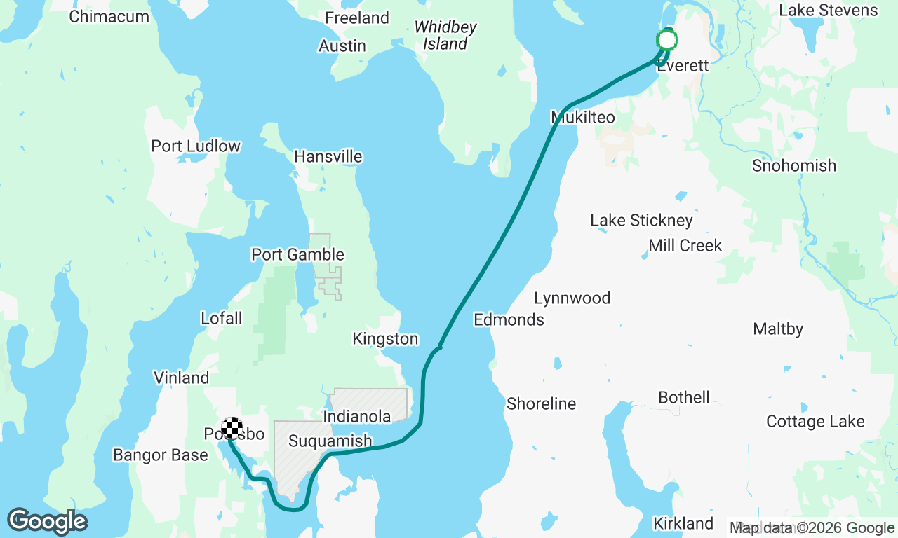 Voyage map