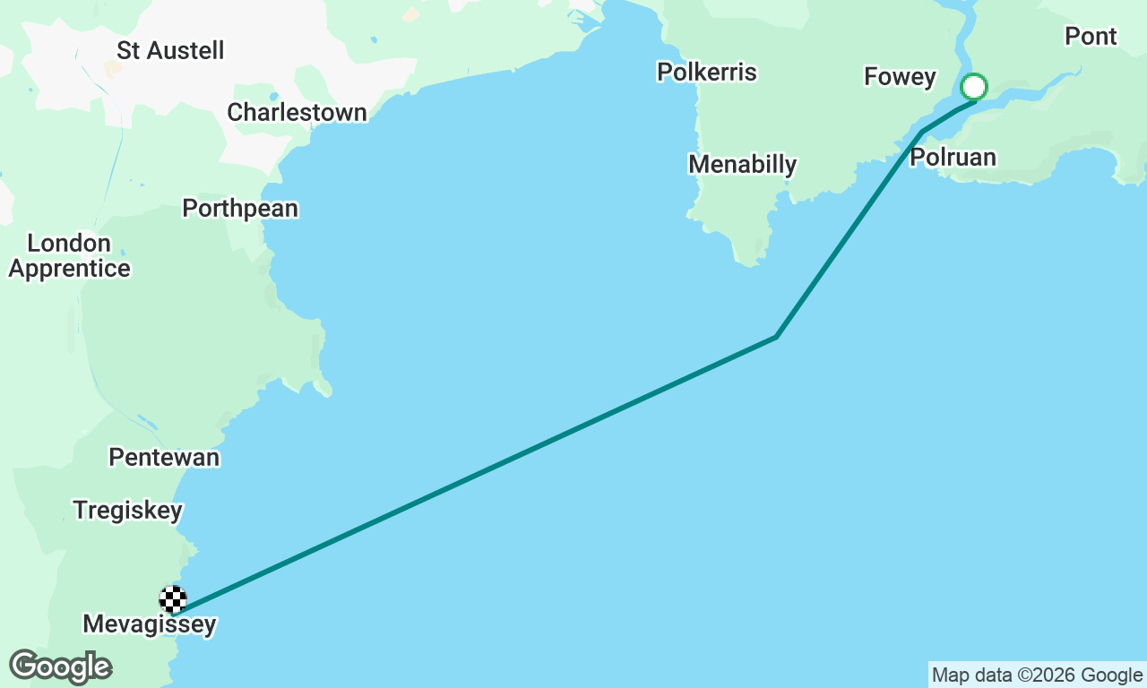 Fowey to Mevagissey 