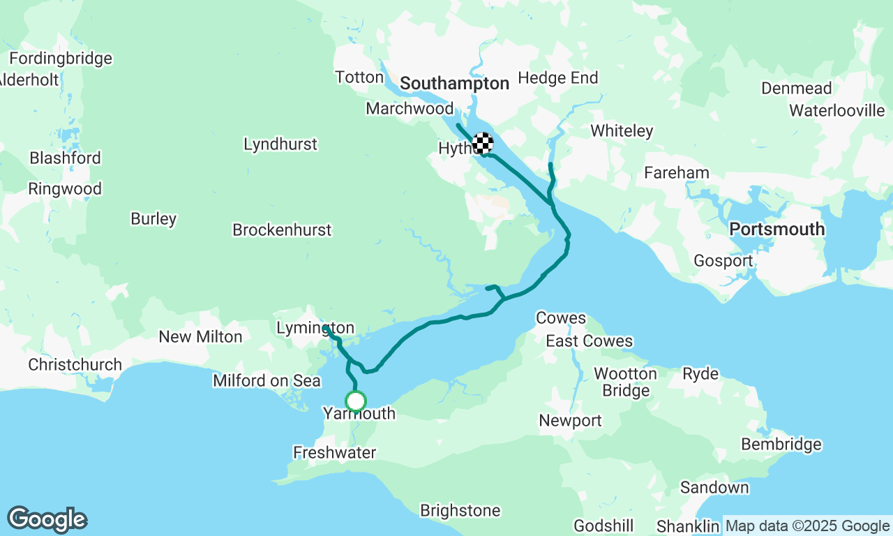 Coastal Skipper Day 4 - Yarmouth to Hythe