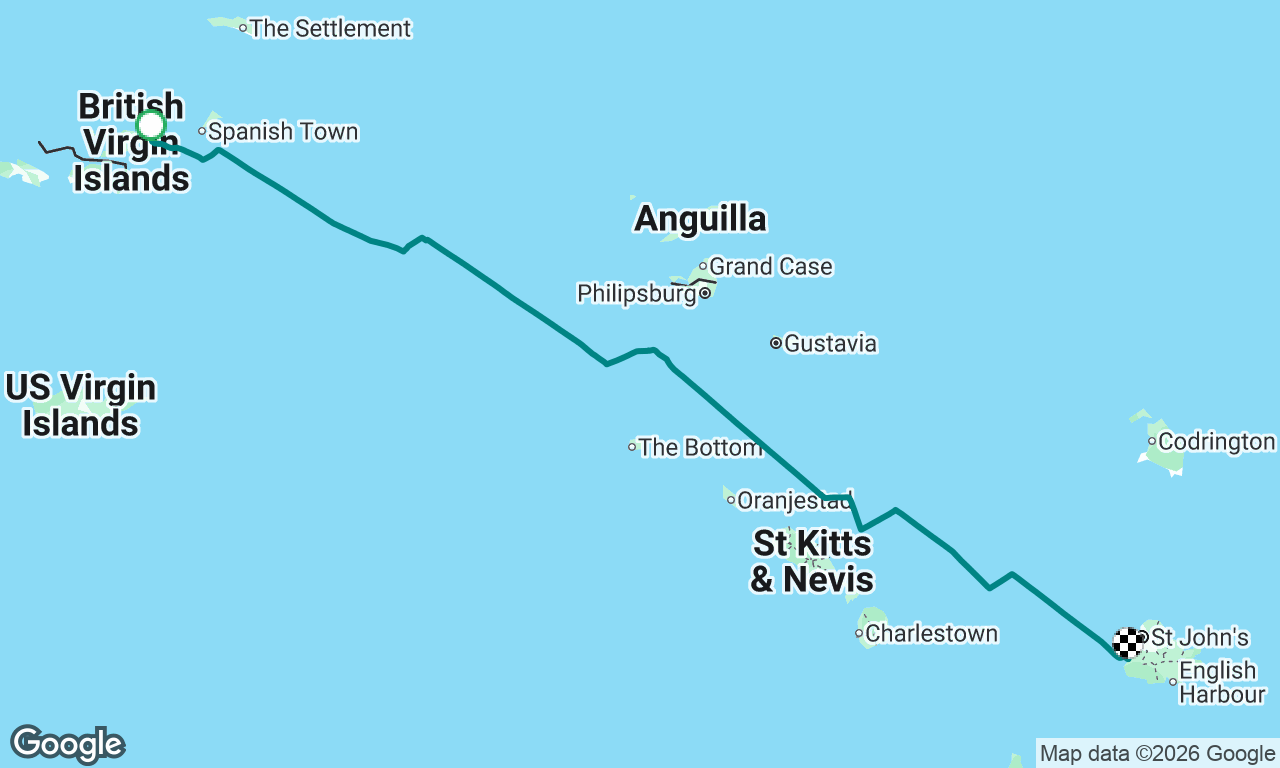 Voyage map