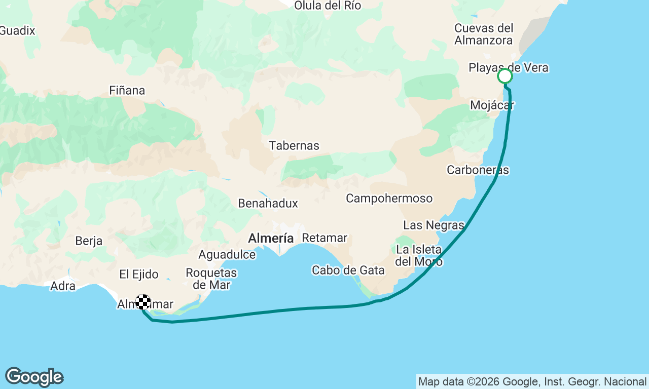 Voyage map