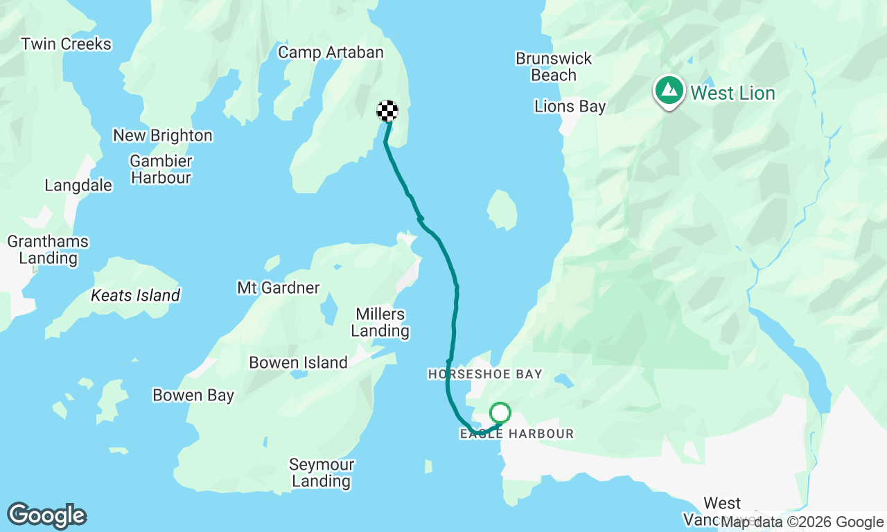 Voyage map