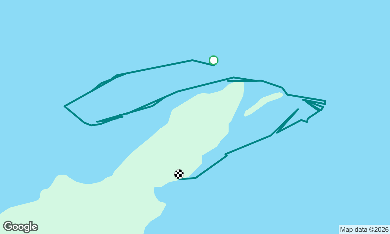 kayak around the point 