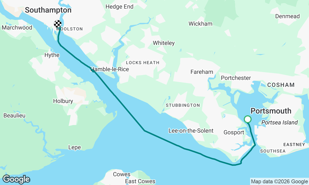 Voyage map