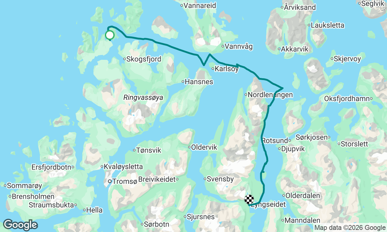 Hersoya to Lyngseidet