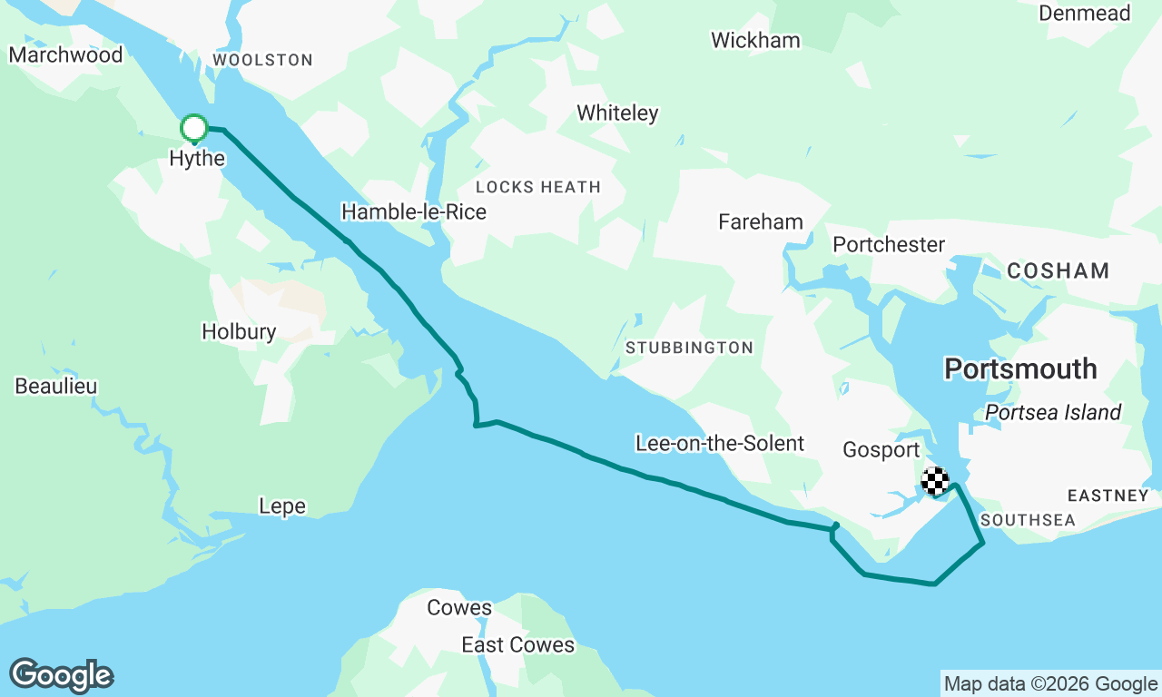 Voyage map