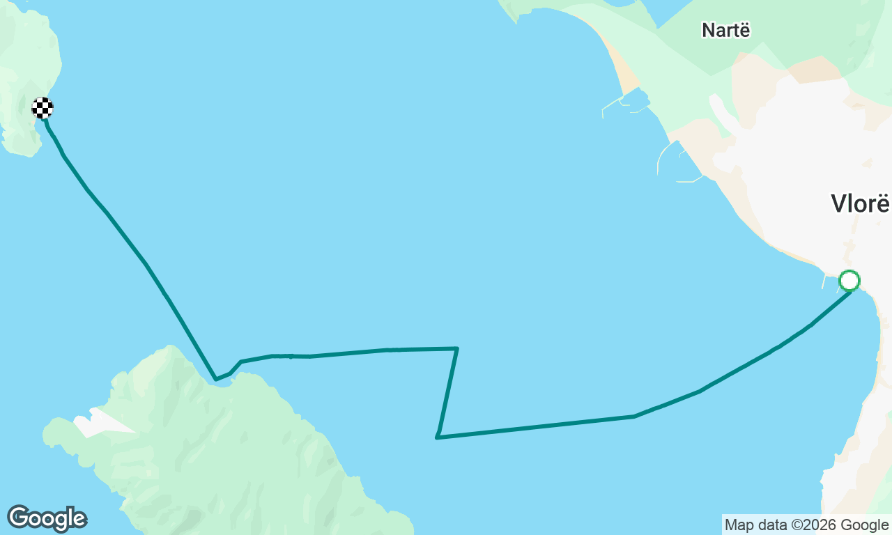 Day trip to Sazan Island to Anchor 