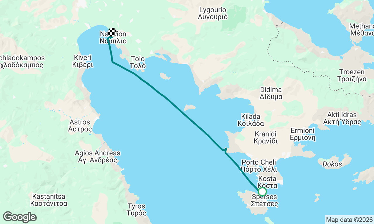 Voyage map