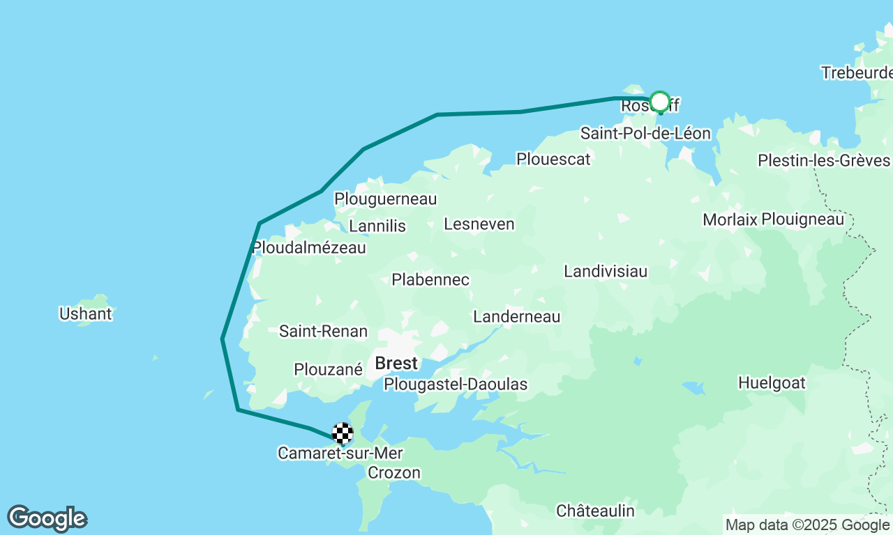 Roscoff to camaret