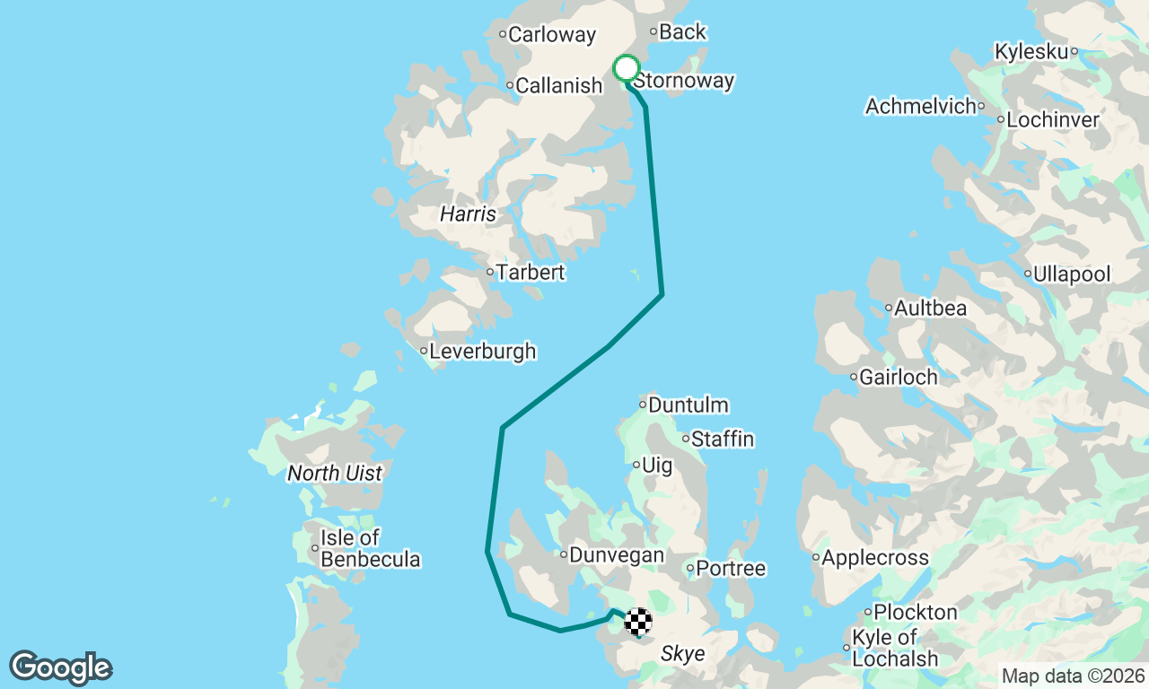 Voyage map