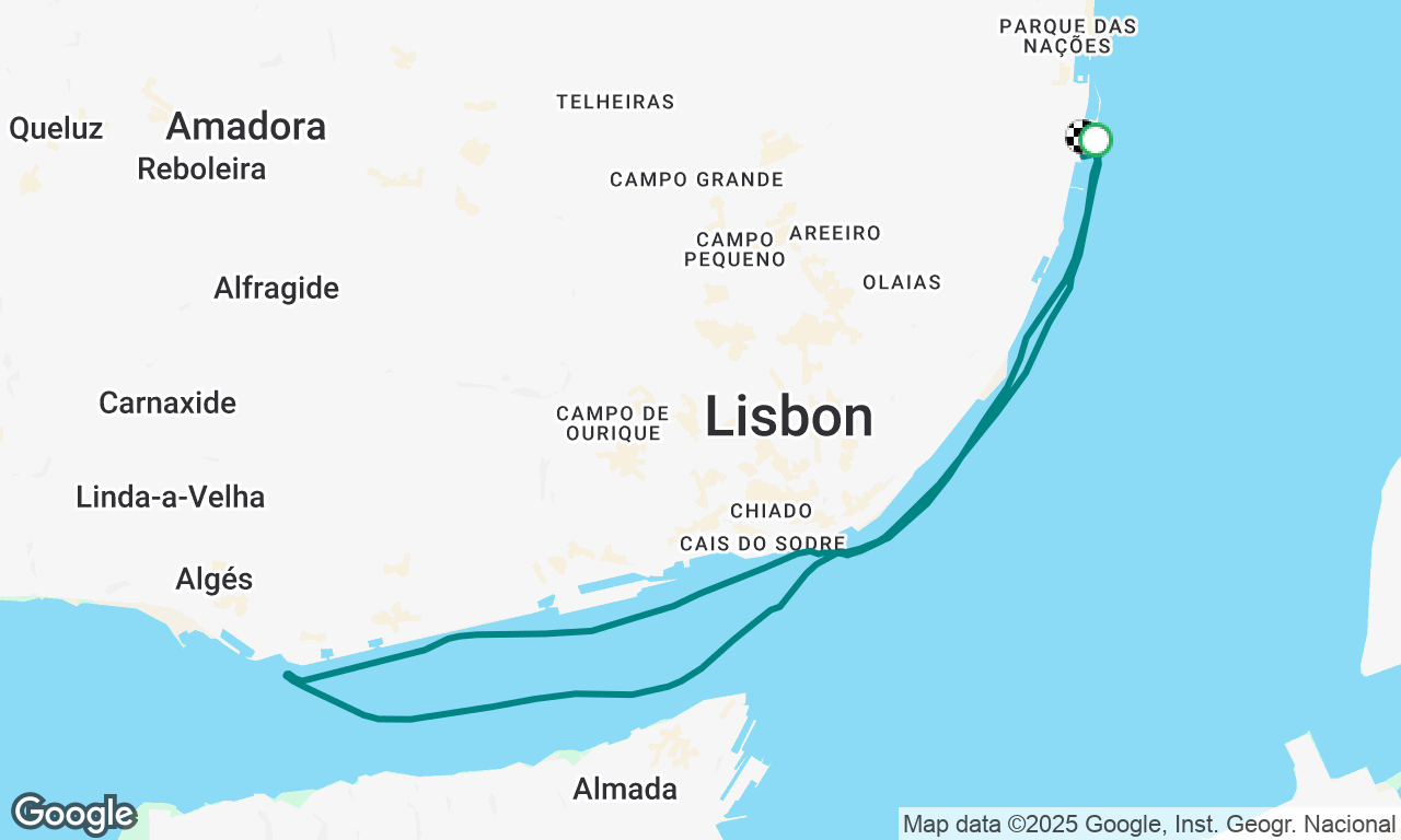 Charter Lisboa Oriente-Dafundo-Lisboa Oriente 