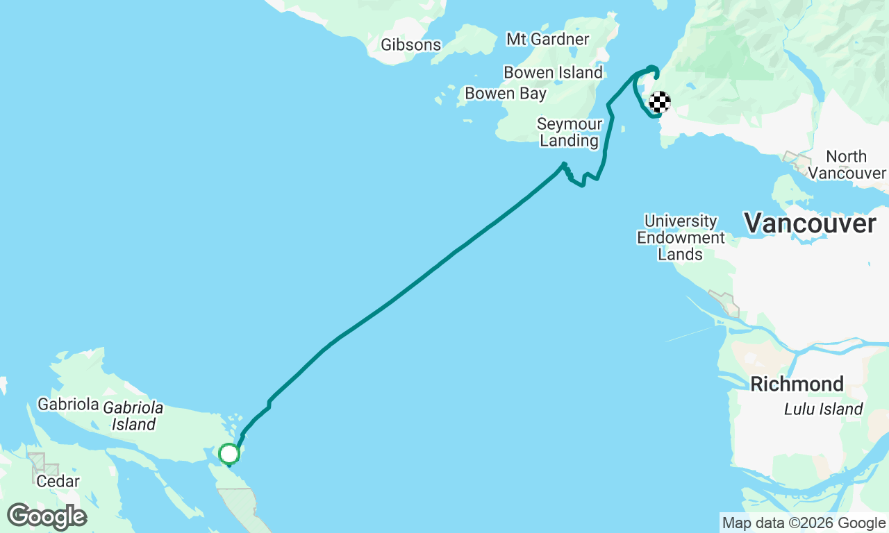 Voyage map