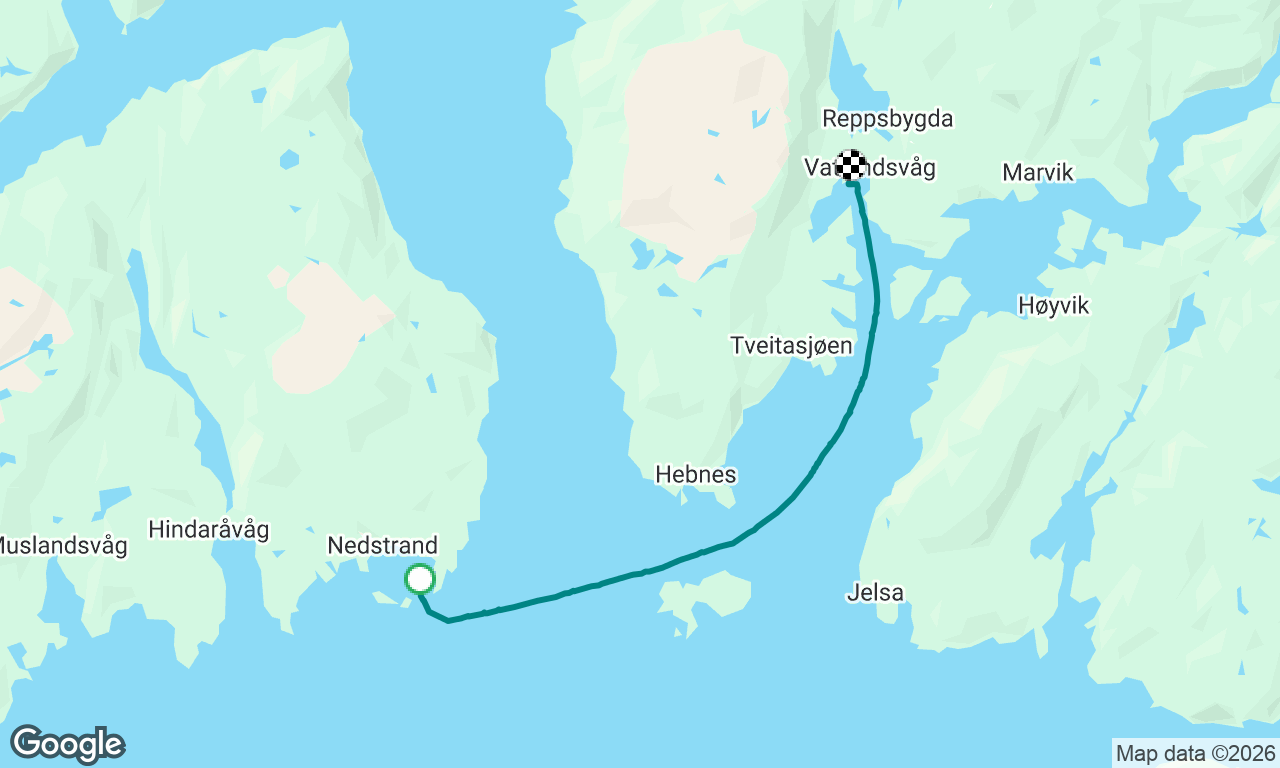 Voyage map