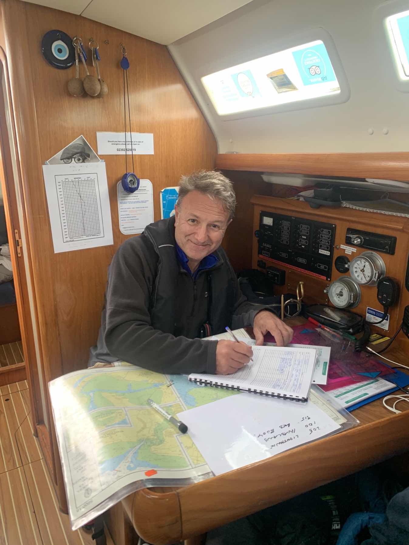 Day 2 morning: Cowes to Needles lighthouse/English Channel_68B5BFB6-A7B1-43D3-8971-527C281A3F41