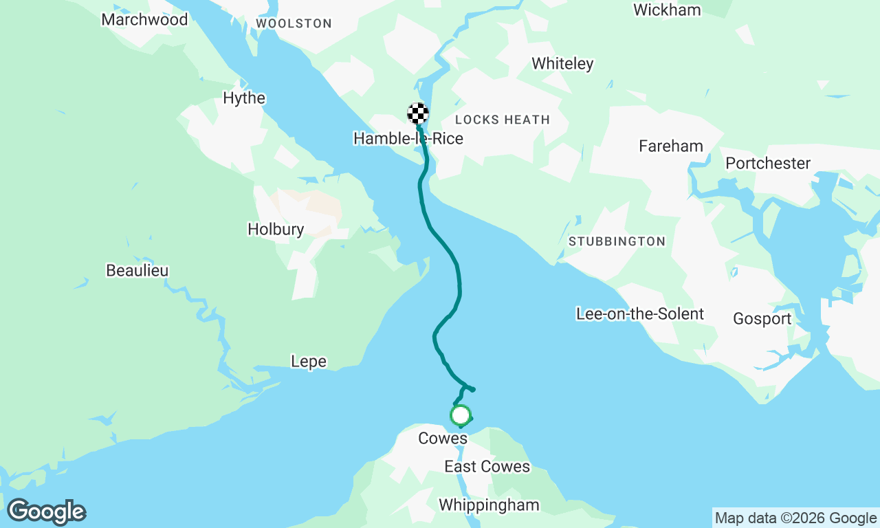 Cowes to Hamble