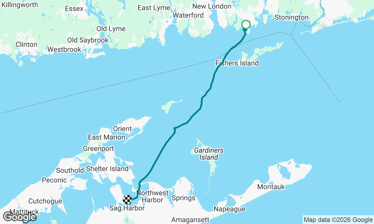 Cruise to Sag Harbor and return