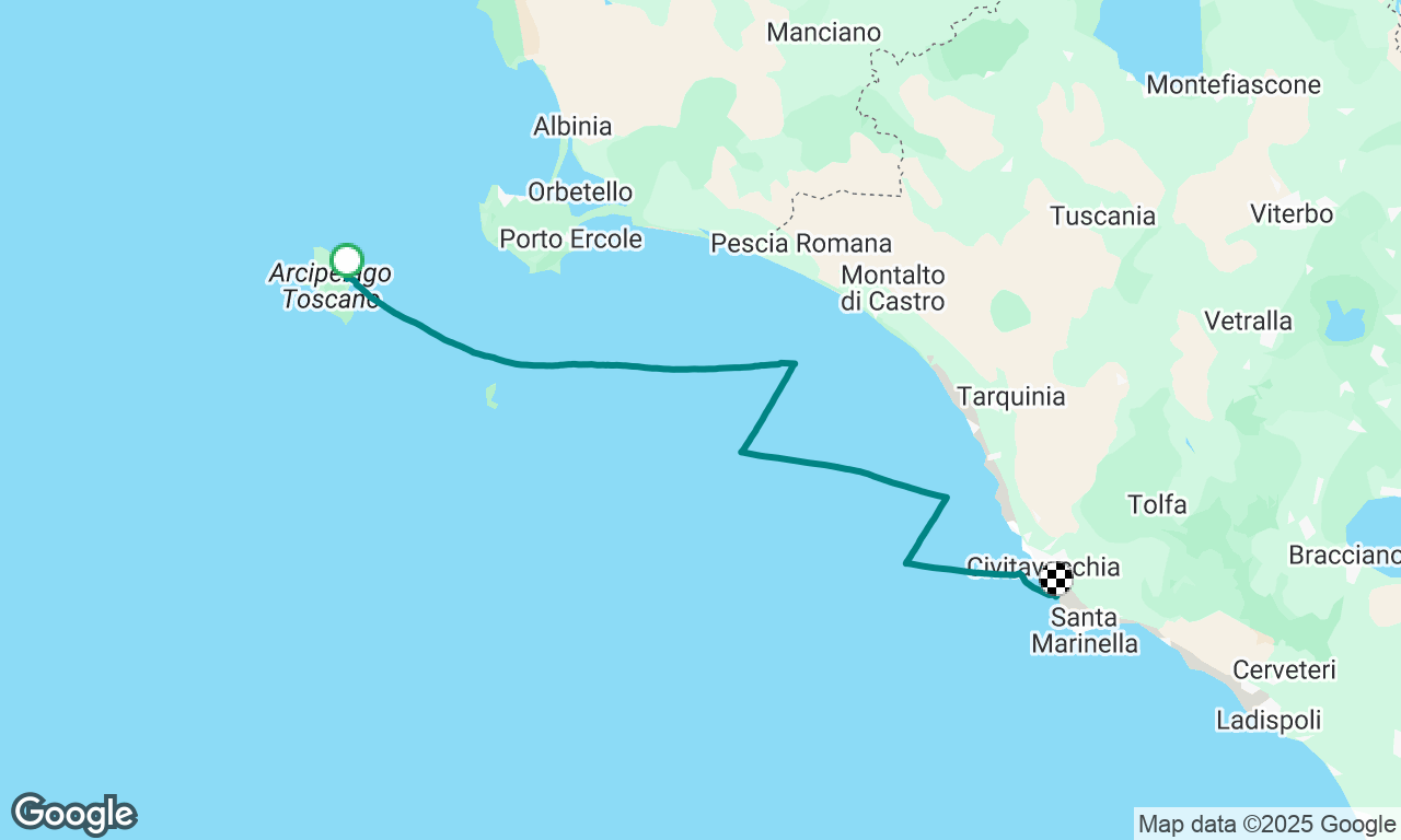 Belisimma - Giglio to Riva Di Traiano