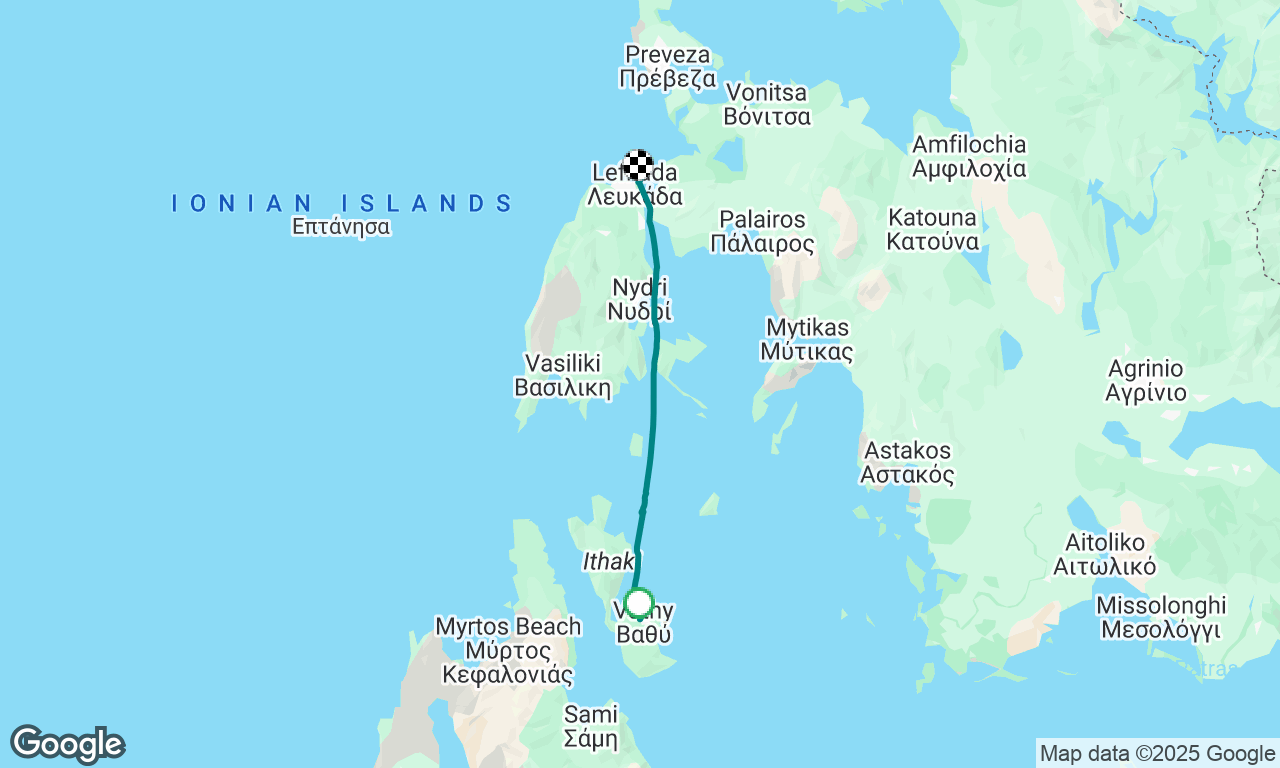 Voyage map