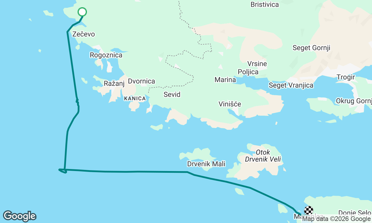 Voyage map