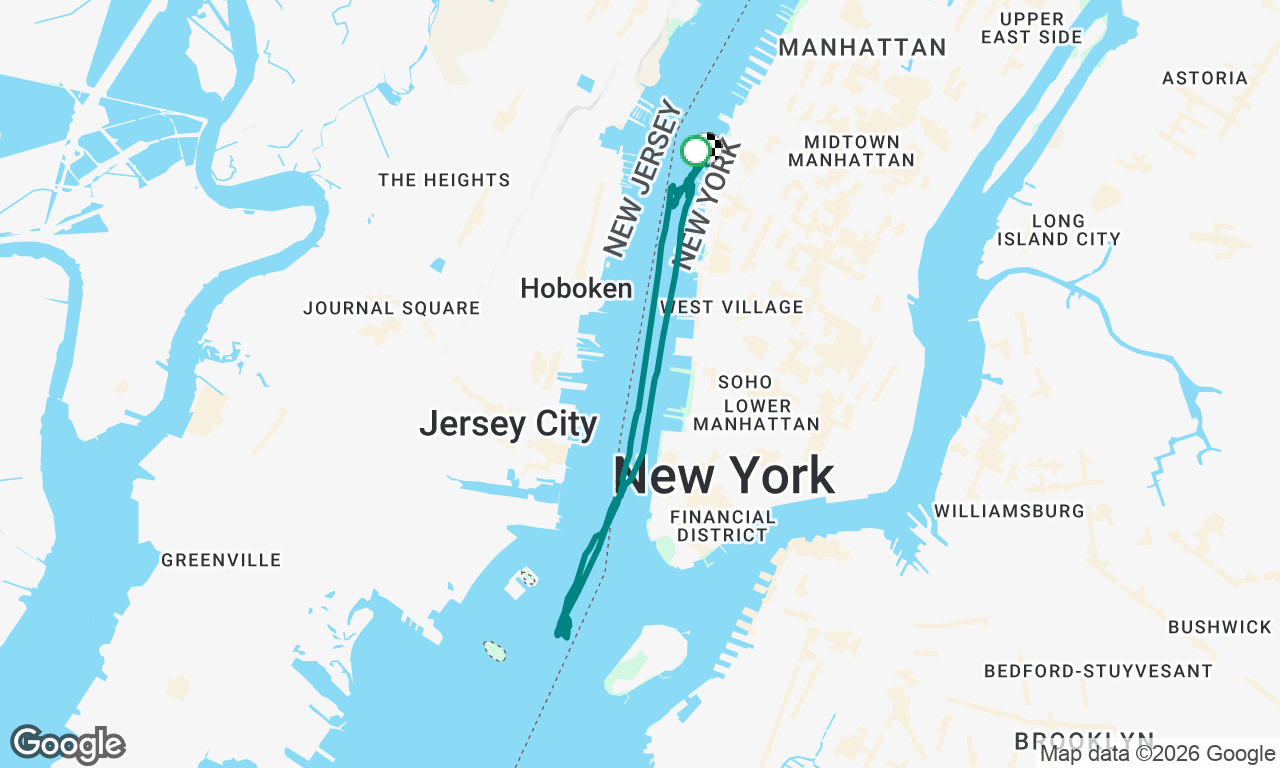 Voyage map