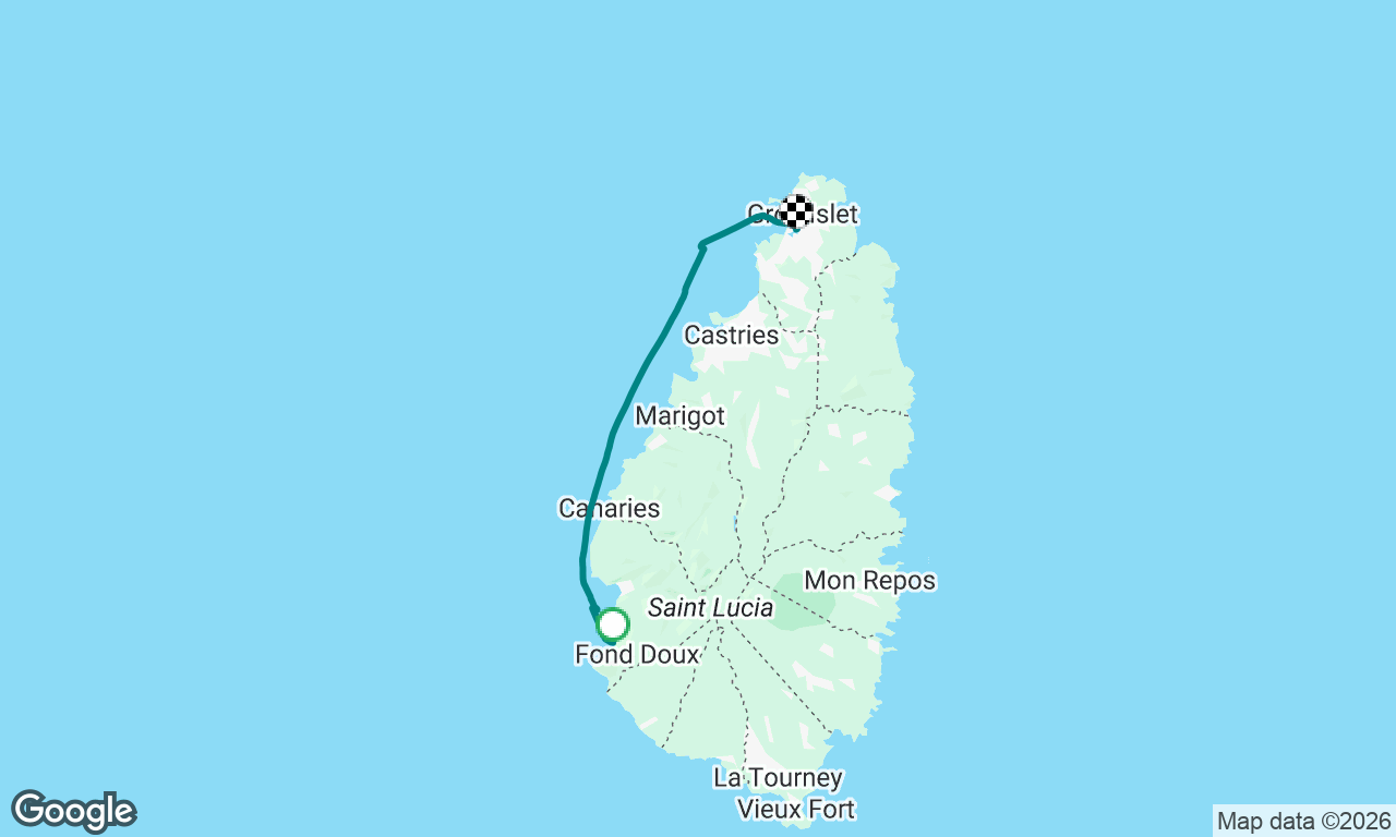 Voyage map