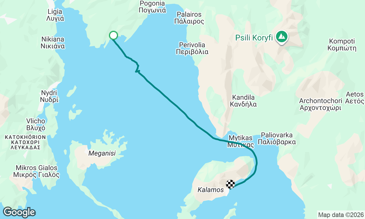 Voyage map