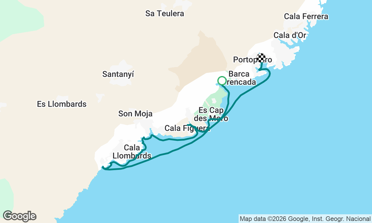 Voyage map
