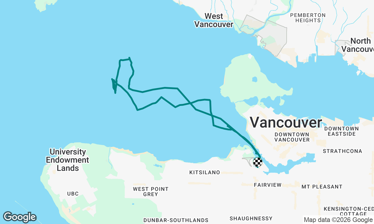 Voyage map