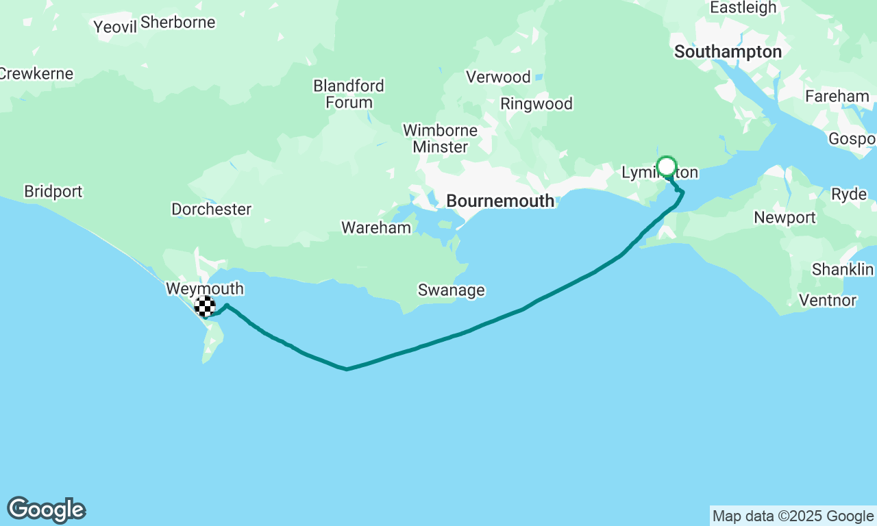Lymington to Portland Delivery Trip - Tayana 58