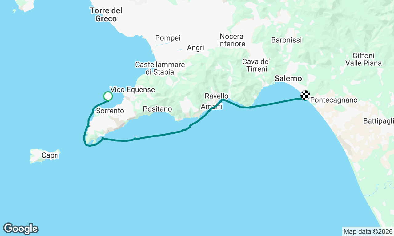 Voyage map