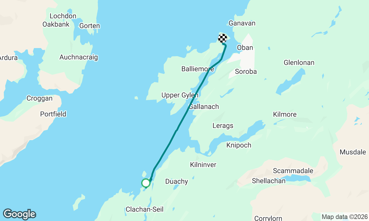 Puilldoran to Kerrera Marina