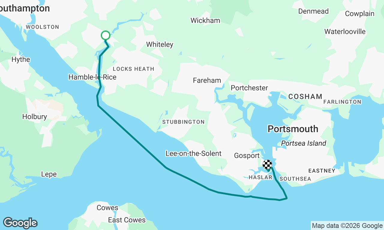 Voyage map