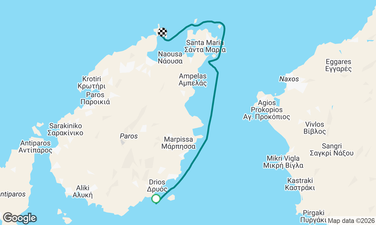 Voyage map