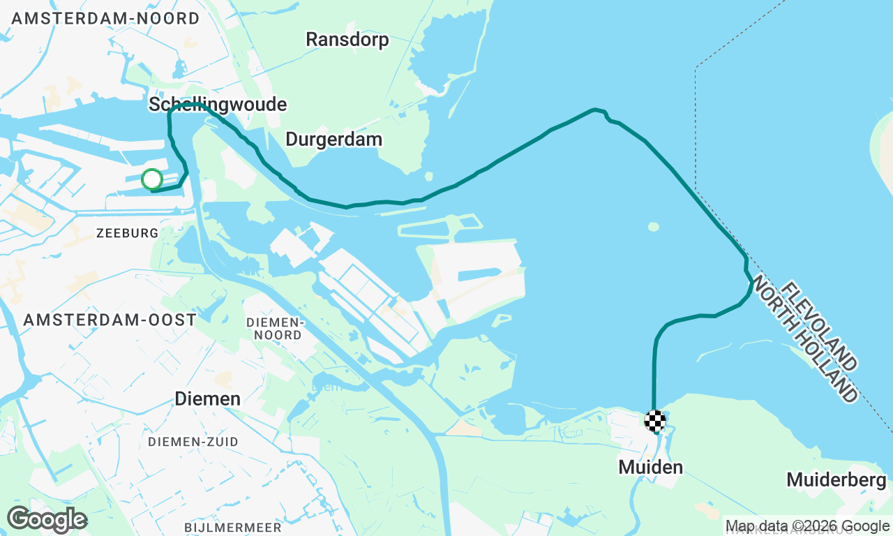 Amsterdam to Muiden