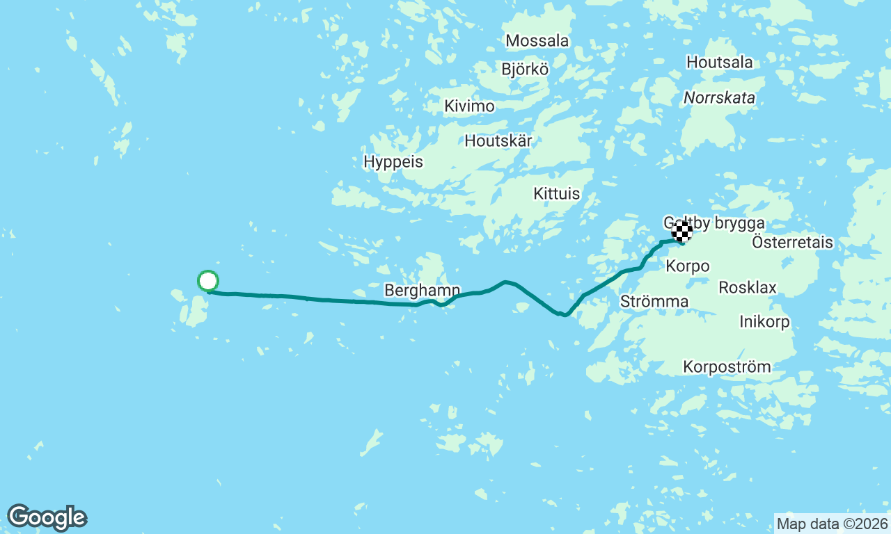 Voyage map