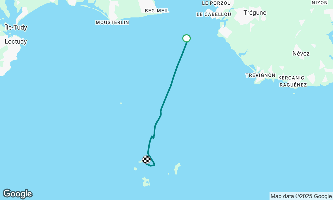 Concarneau to the Glenans