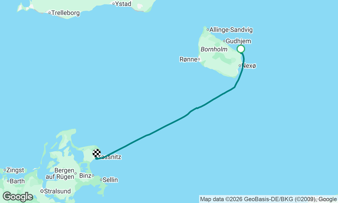 Voyage map