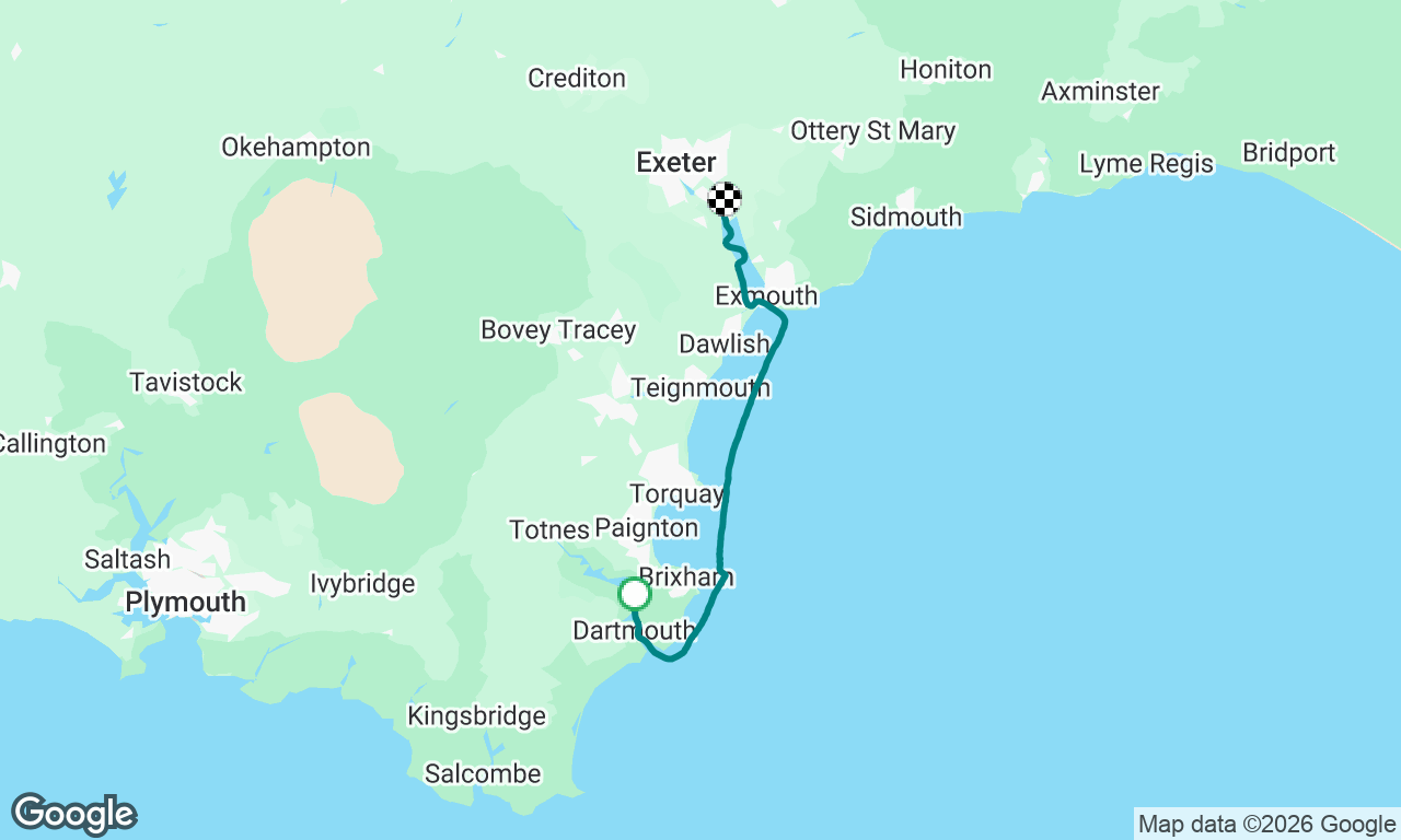 Supporting delivery trip from Dartmouth to Topsham
