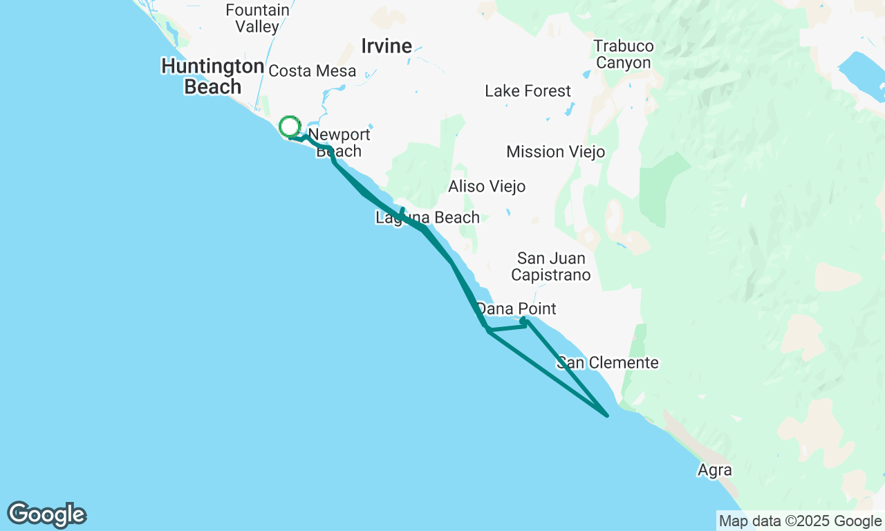 Cruising the beaches of SoCal