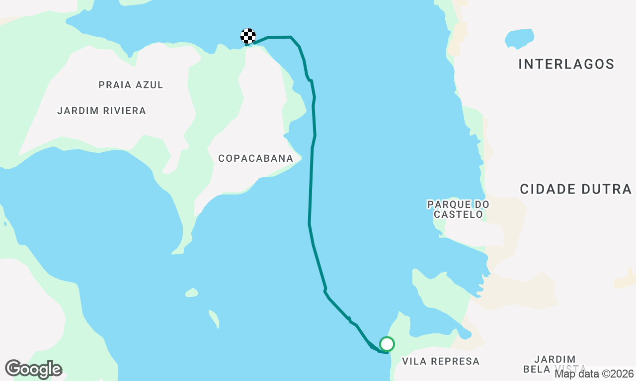 Voyage map