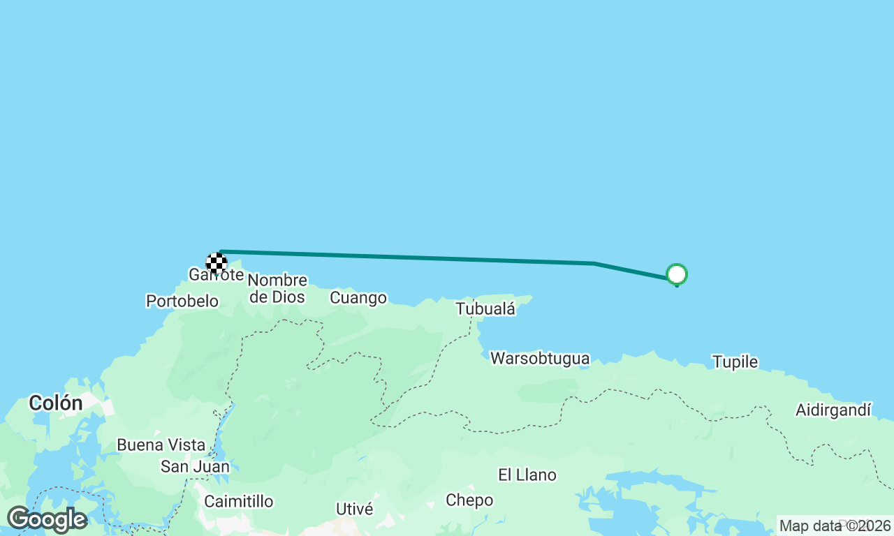 San Blas / Linton Bay 22-06-2026