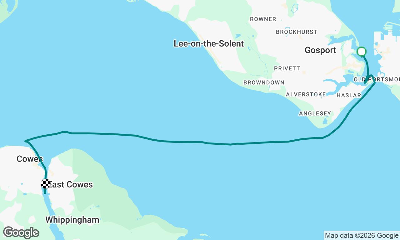 Voyage map